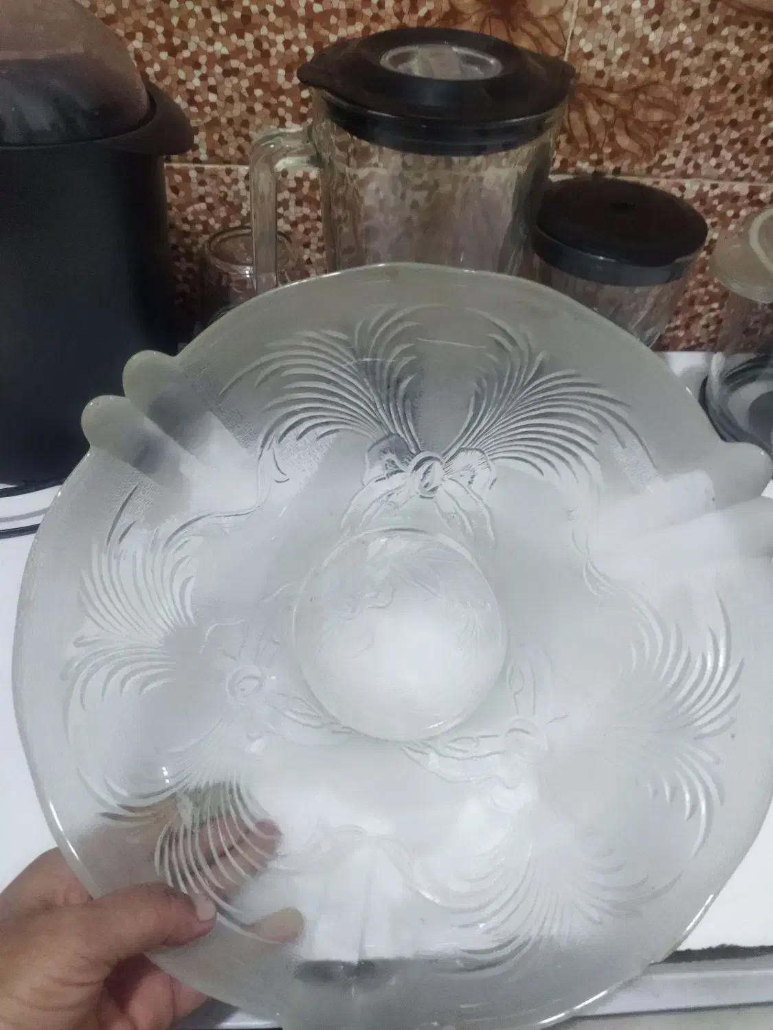 سینی|ظروف سرو و پذیرایی|قم, شهر قائم|دیوار