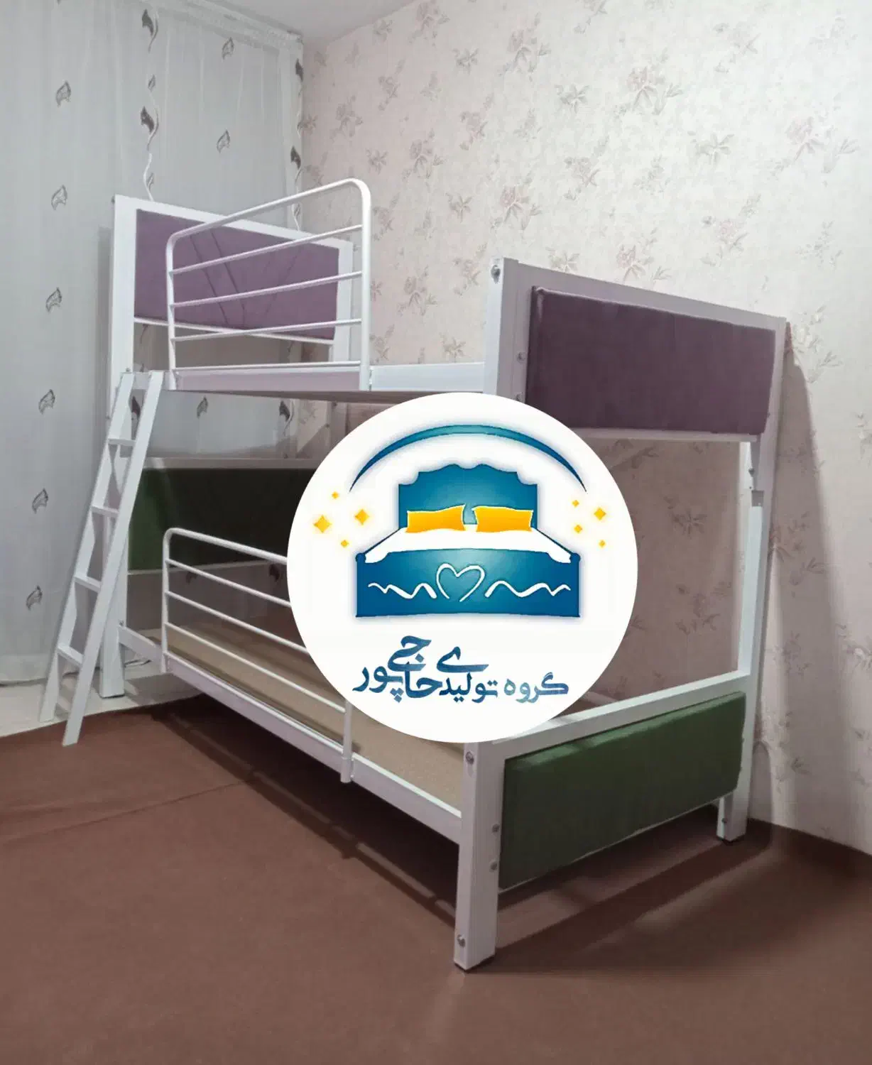 تخت خواب دو طبقه حاجی پور(تختخواب۲دونفره)تشک سیما|تخت و سرویس خواب|مشهد, حسین‌آباد|دیوار