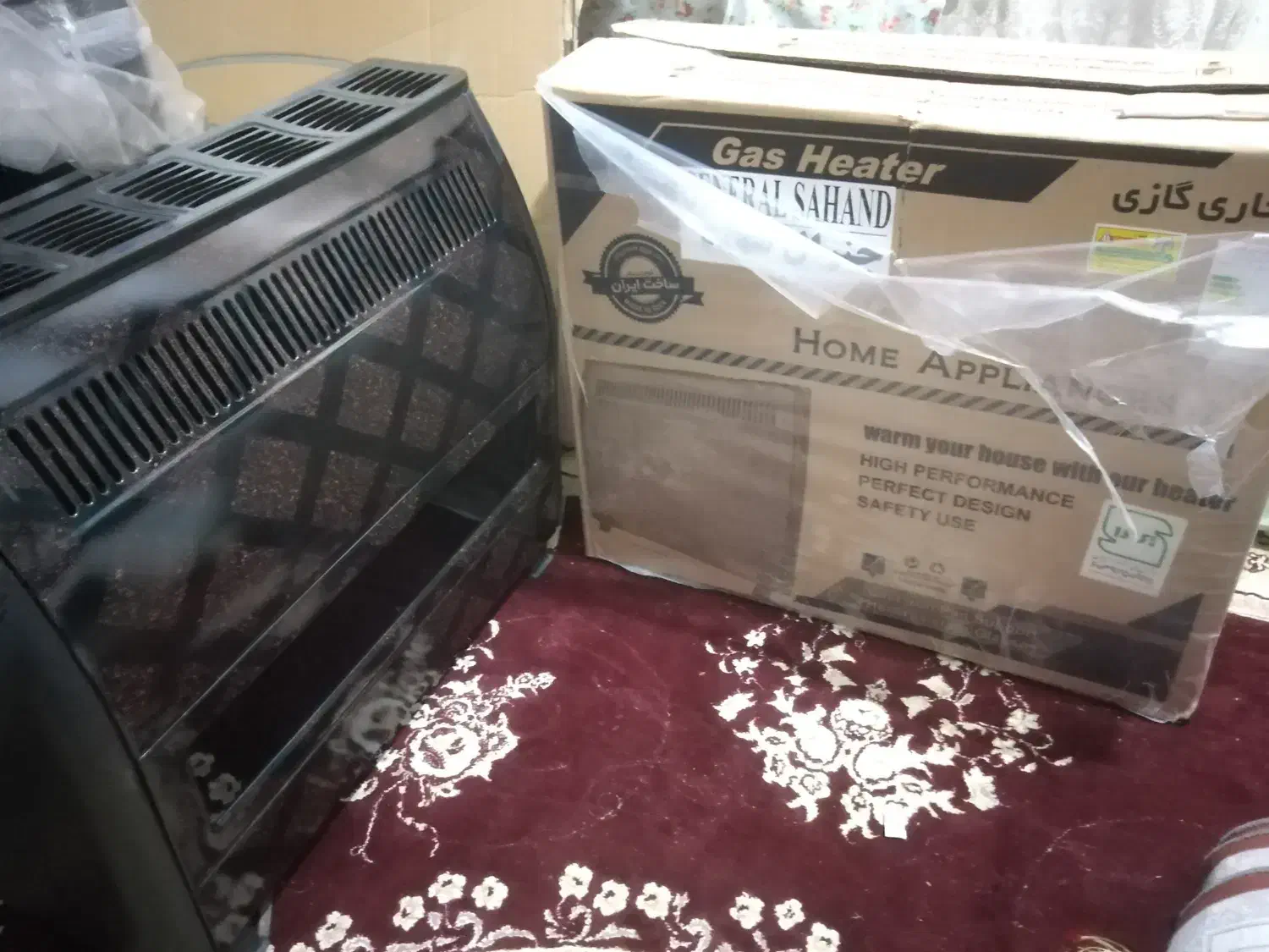 بخاری گازی|بخاری، هیتر، شومینه|برازجان, |دیوار