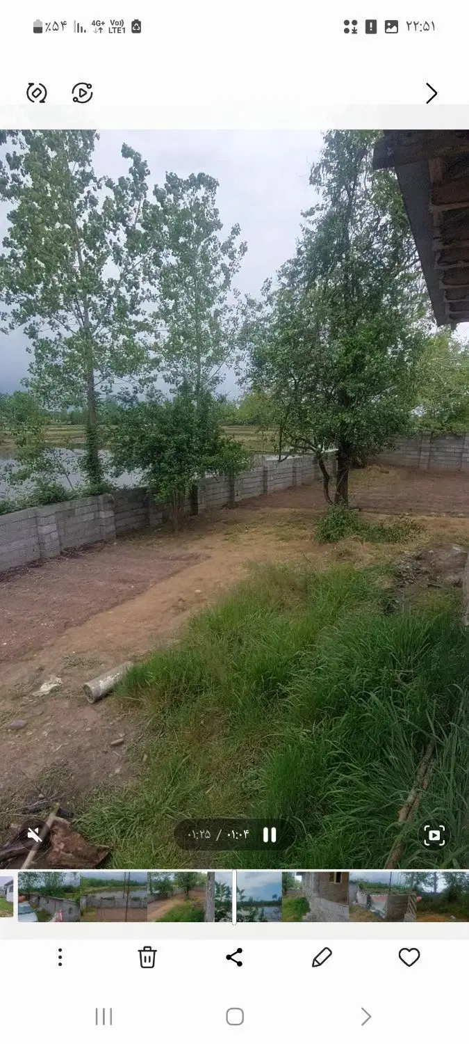 حدود۱۲۰۰مترزمین مسکونی بهمراه بناقدیمی|فروش زمین و ملک کلنگی|آستانه اشرفیه, |دیوار