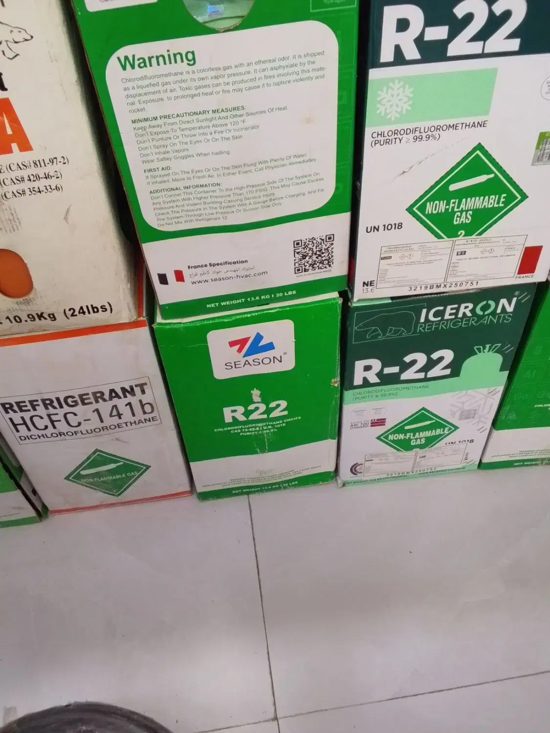 گاز r22 و410|کولر گازی و فن‌کوئل|تهران, مرزداران|دیوار