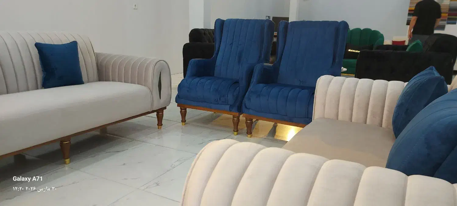 ۵دست مبل اماده ۸نفره و۷نفره و۵نفره|مبلمان خانگی و میز عسلی|ملارد, |دیوار