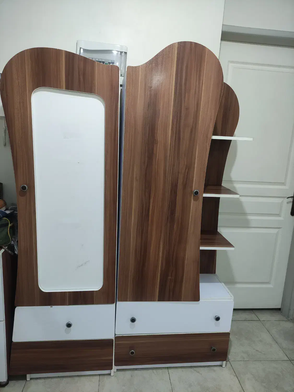 کمد لباس|جاکفشی، کمد، دراور|تبریز, |دیوار