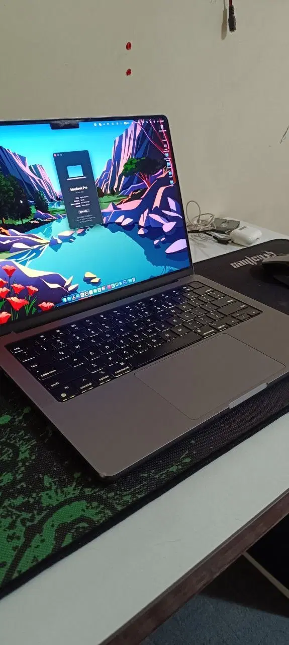 macbook M1 PRO 14inch|رایانه همراه|تهران, اوقاف|دیوار