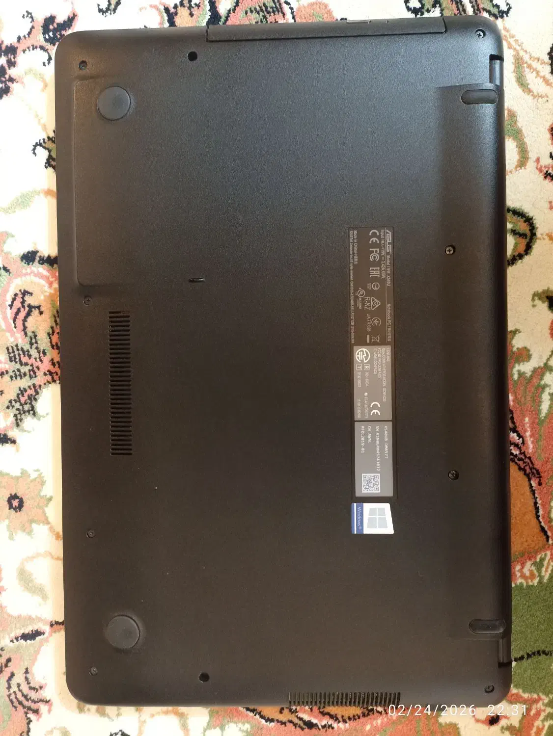 Asus X540u-bga i7|رایانه همراه|اصفهان, قلعه طبره|دیوار