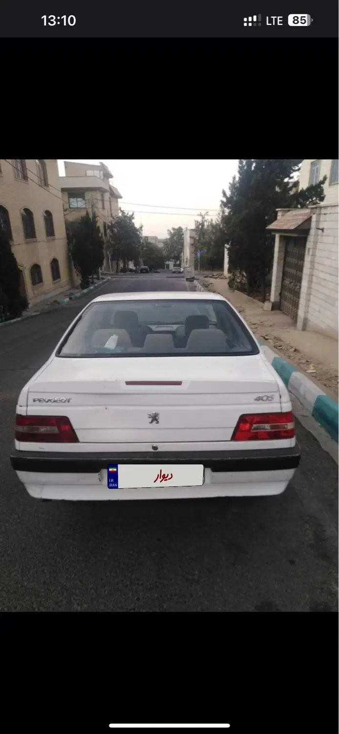 405 tu5 مدل ۹۶|خودرو سواری و وانت|تهران, پرواز|دیوار