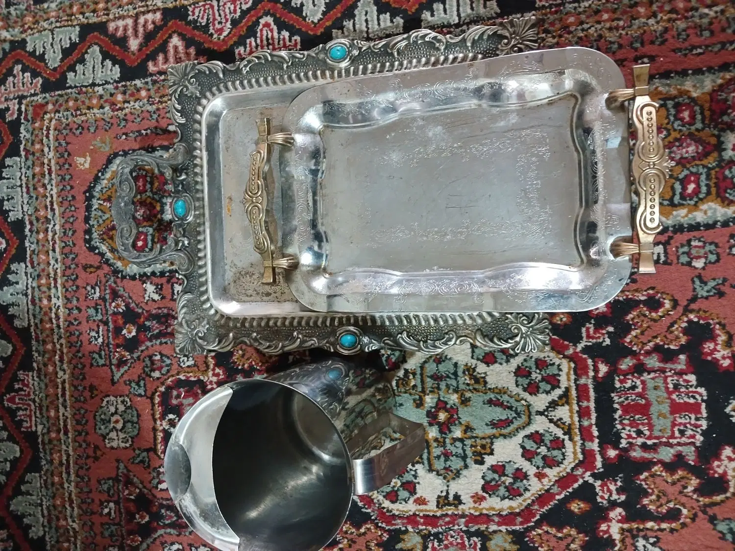 سینی|ظروف سرو و پذیرایی|رشت, نیکمرام|دیوار