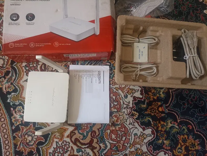 مودم mercusys 300mbps|مودم و تجهیزات شبکه|کرمانشاه, |دیوار