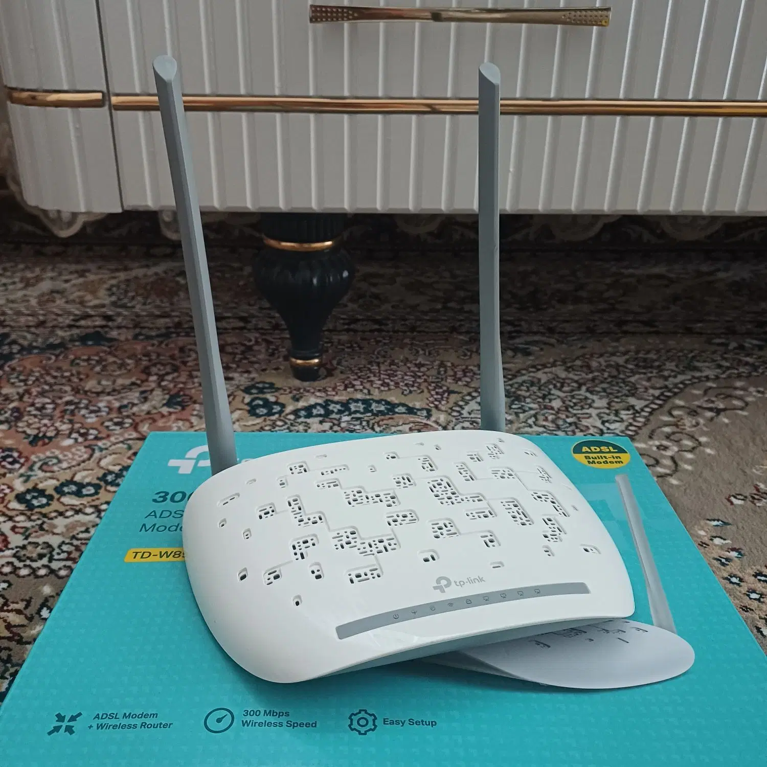 مودم +tp-link ADSL2|مودم و تجهیزات شبکه|ملایر, |دیوار