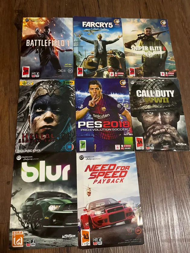 DVD9     Pc game|کنسول، بازی ویدئویی و آنلاین|کرج, فاز ۱ مهرشهر|دیوار