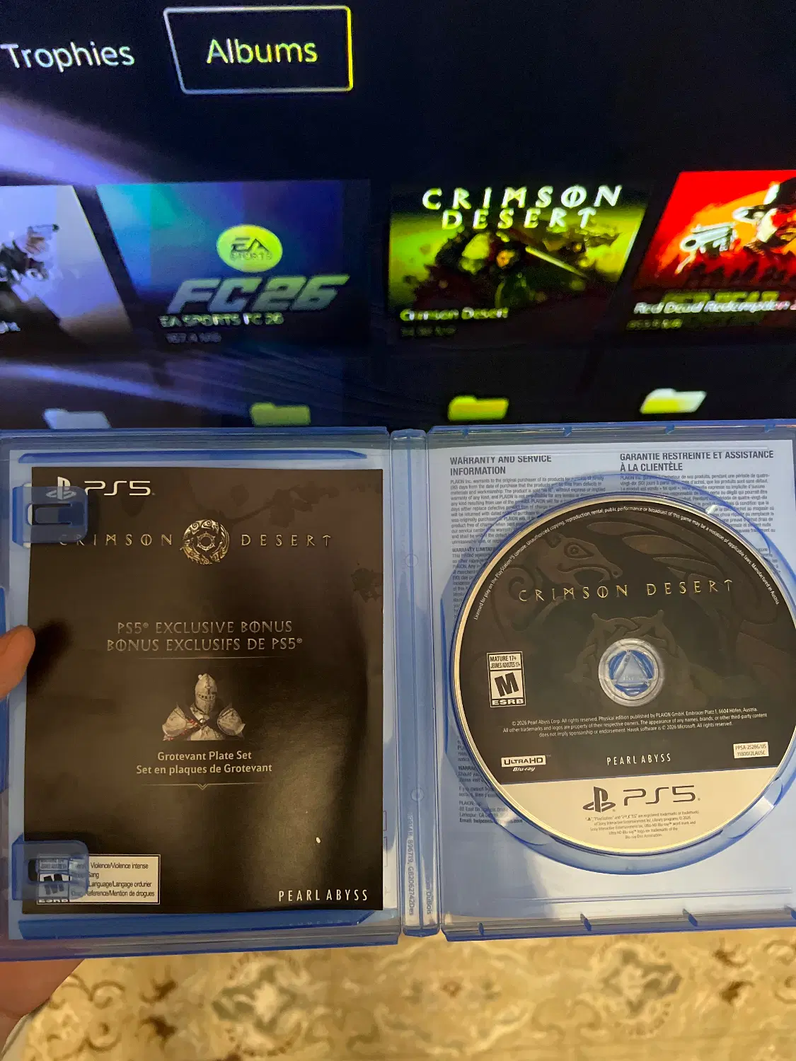 Crimson desert ps5|کنسول، بازی ویدئویی و آنلاین|تهران, مهران|دیوار