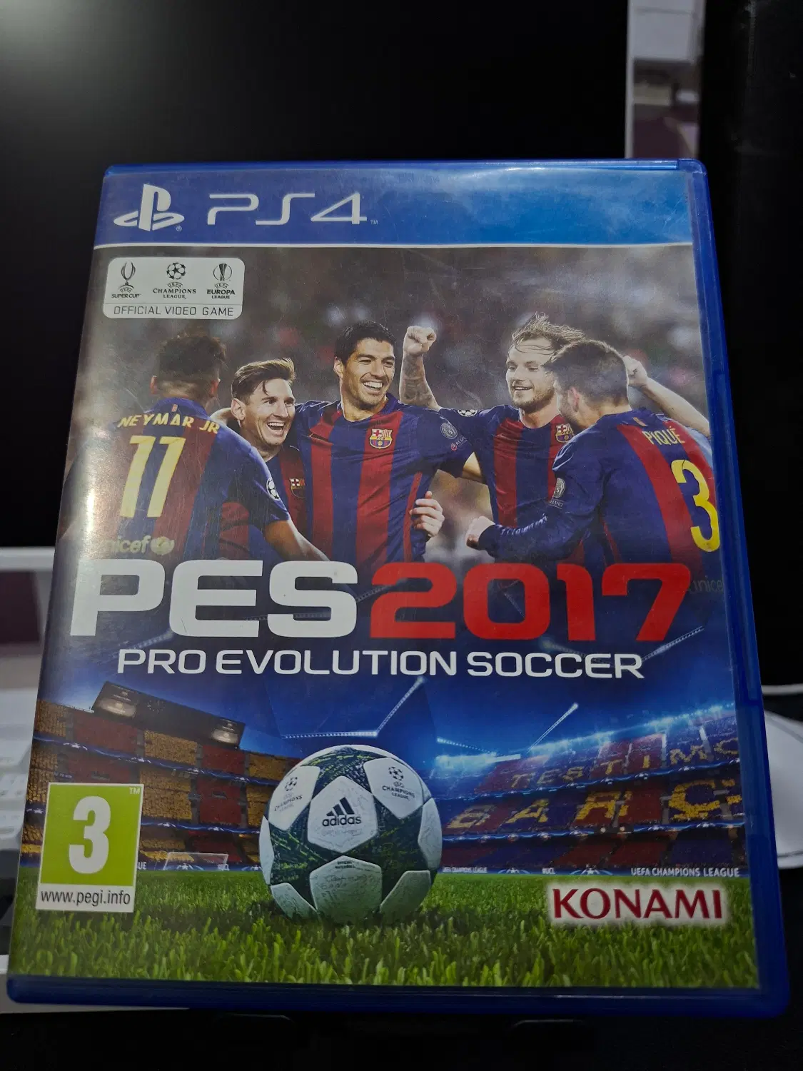دیسک pes2017|کنسول، بازی ویدئویی و آنلاین|مشهد, طلاب|دیوار
