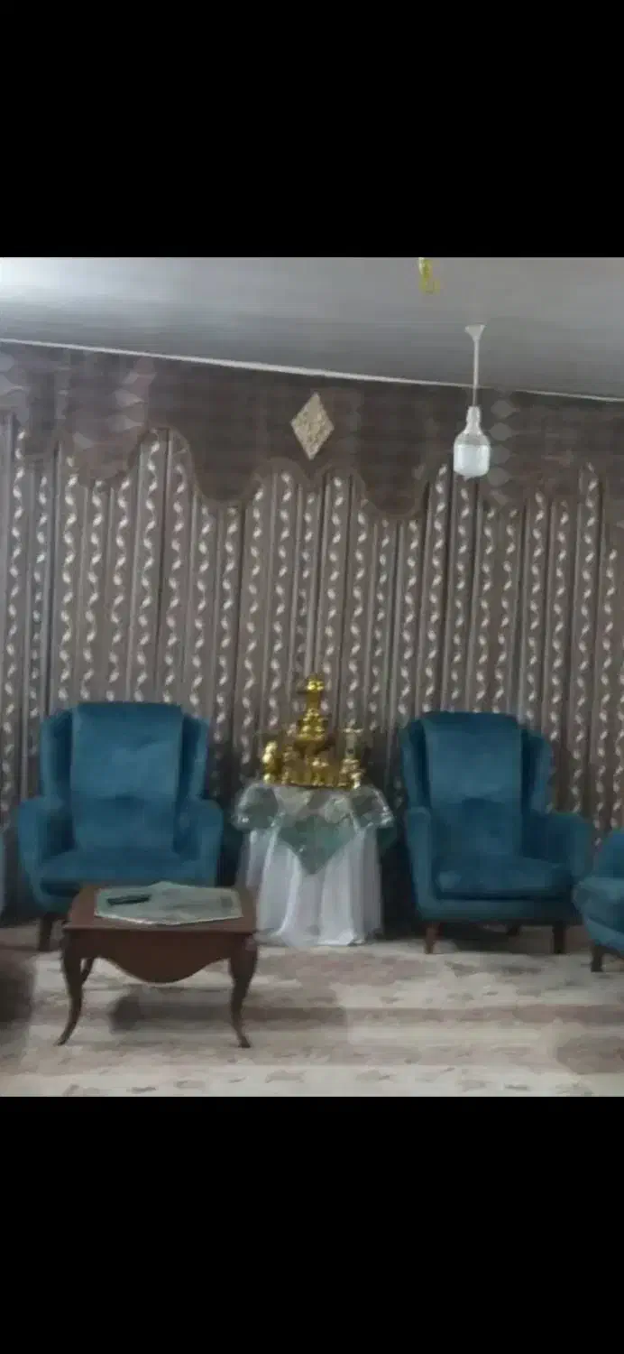 پرده|پرده، رانر، رومیزی|قم, شهرک امام حسین|دیوار