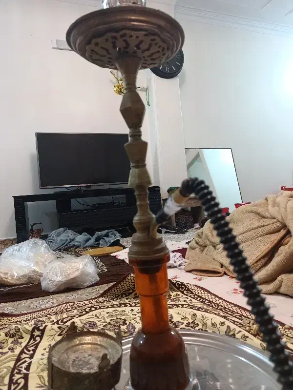 قلیان تنه برنجی|صنایع دستی و سایر لوازم تزئینی|تهران, خلیج فارس|دیوار