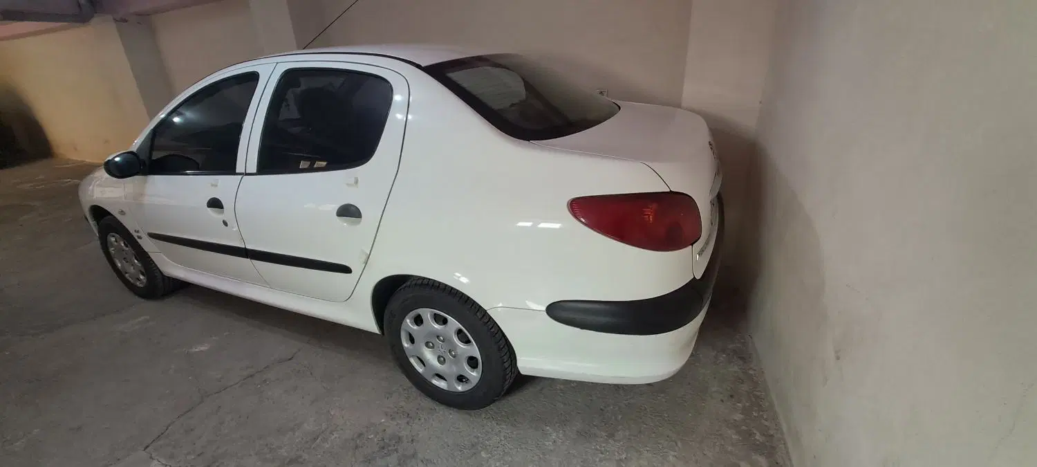 پژو  sd 206 V8|خودرو سواری و وانت|آذرشهر, |دیوار