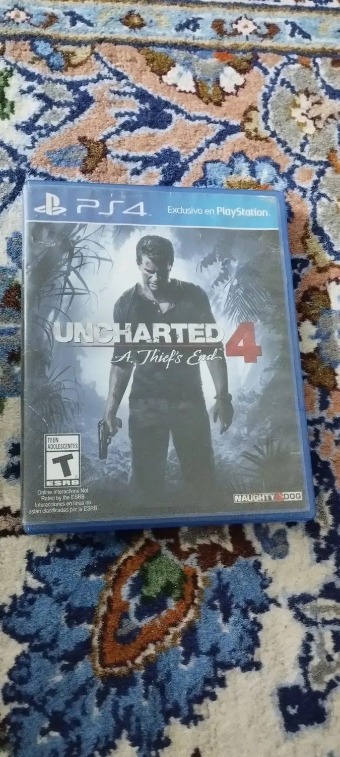 دیسک 4 PS4 uncharted|کنسول، بازی ویدئویی و آنلاین|مشهد, شهید بهشتی|دیوار