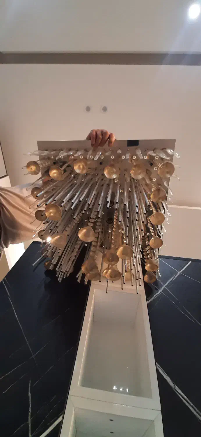 لوستر|لوستر و چراغ آویز|بابل, |دیوار