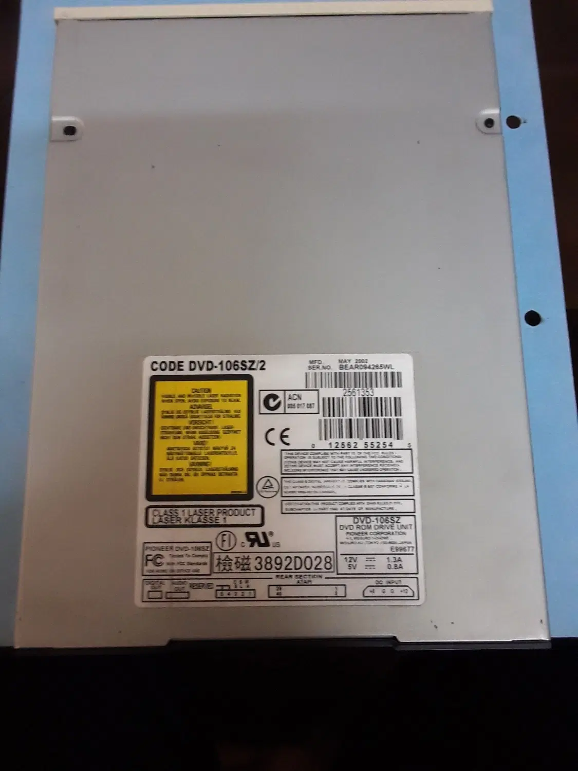 Pioneer Internal DVD- ROM DRIVE|قطعات و لوازم جانبی رایانه|تهران, میدان ولیعصر|دیوار