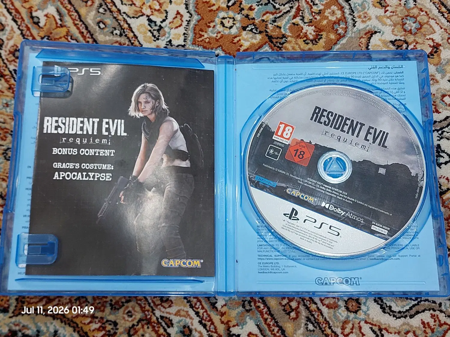 reaident evil requim|کنسول، بازی ویدئویی و آنلاین|تهران, صادقیه|دیوار