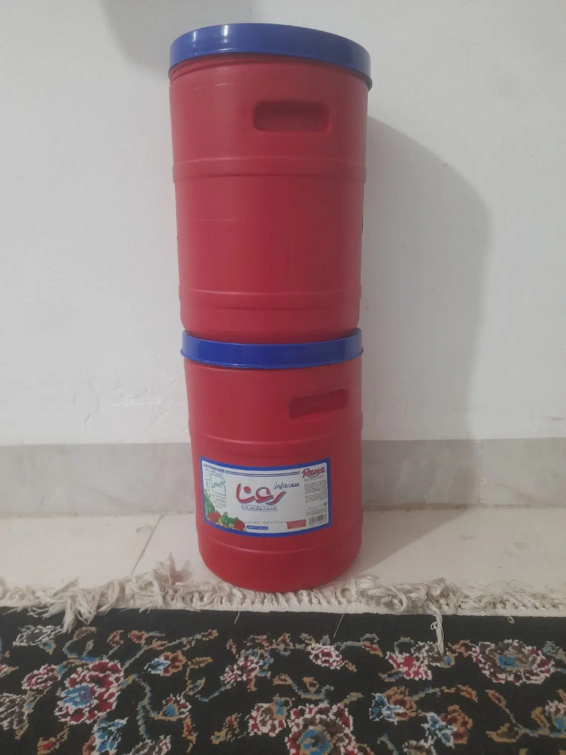 سطل ماست|ظروف نگهدارنده، پلاستیکی، یکبارمصرف|مشهد, طبرسی شمالی|دیوار