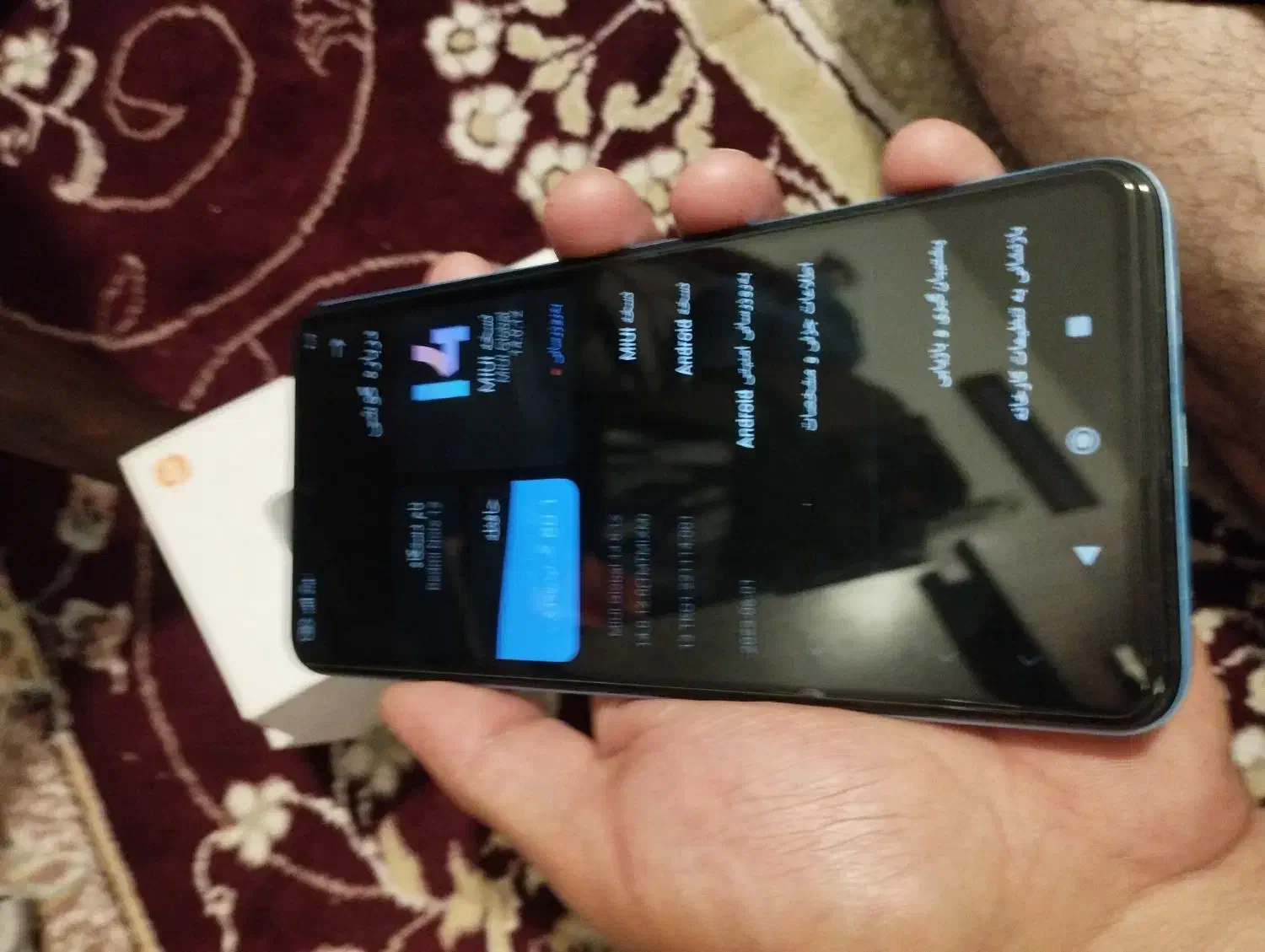 نوت 12 .ICE  blue 128. 8|موبایل|تهران, مسعودیه|دیوار