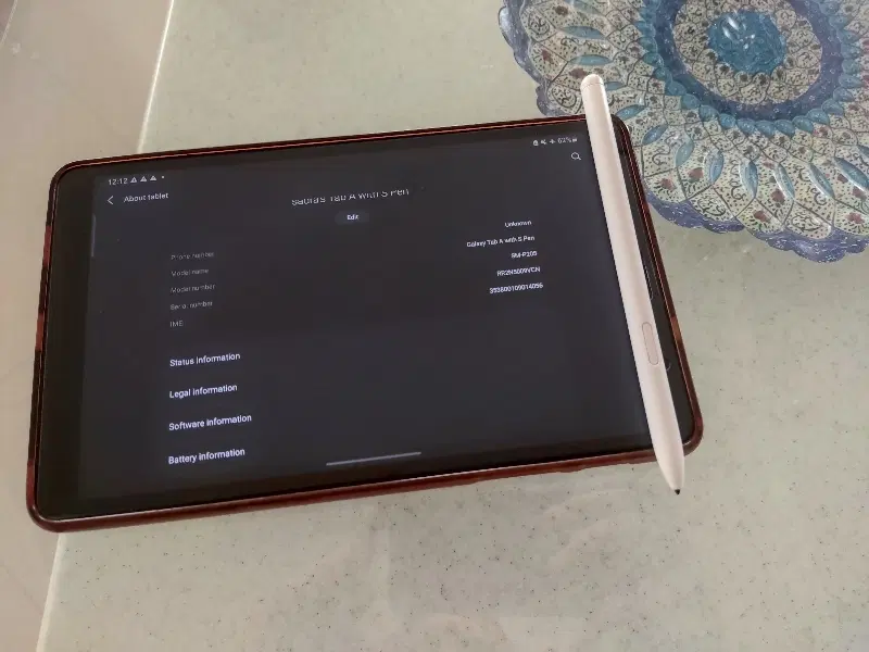 تبلت سامسونگ tab A with s pen|تبلت|مشهد, اقبال|دیوار