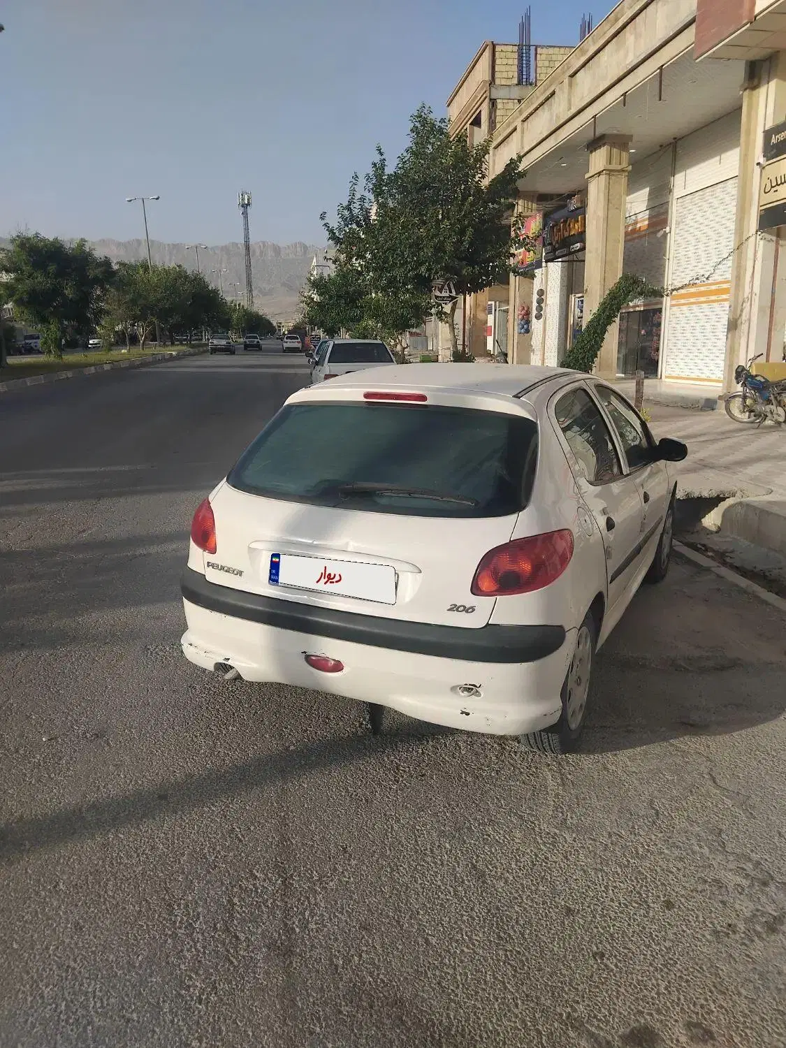 206 مدل 87|خودرو سواری و وانت|کازرون, |دیوار