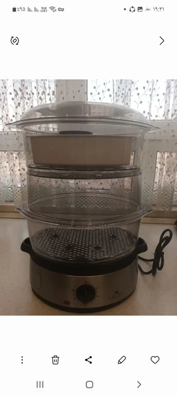 بخار پز|اجاق گاز و لوازم برقی پخت‌وپز|باقرشهر, |دیوار