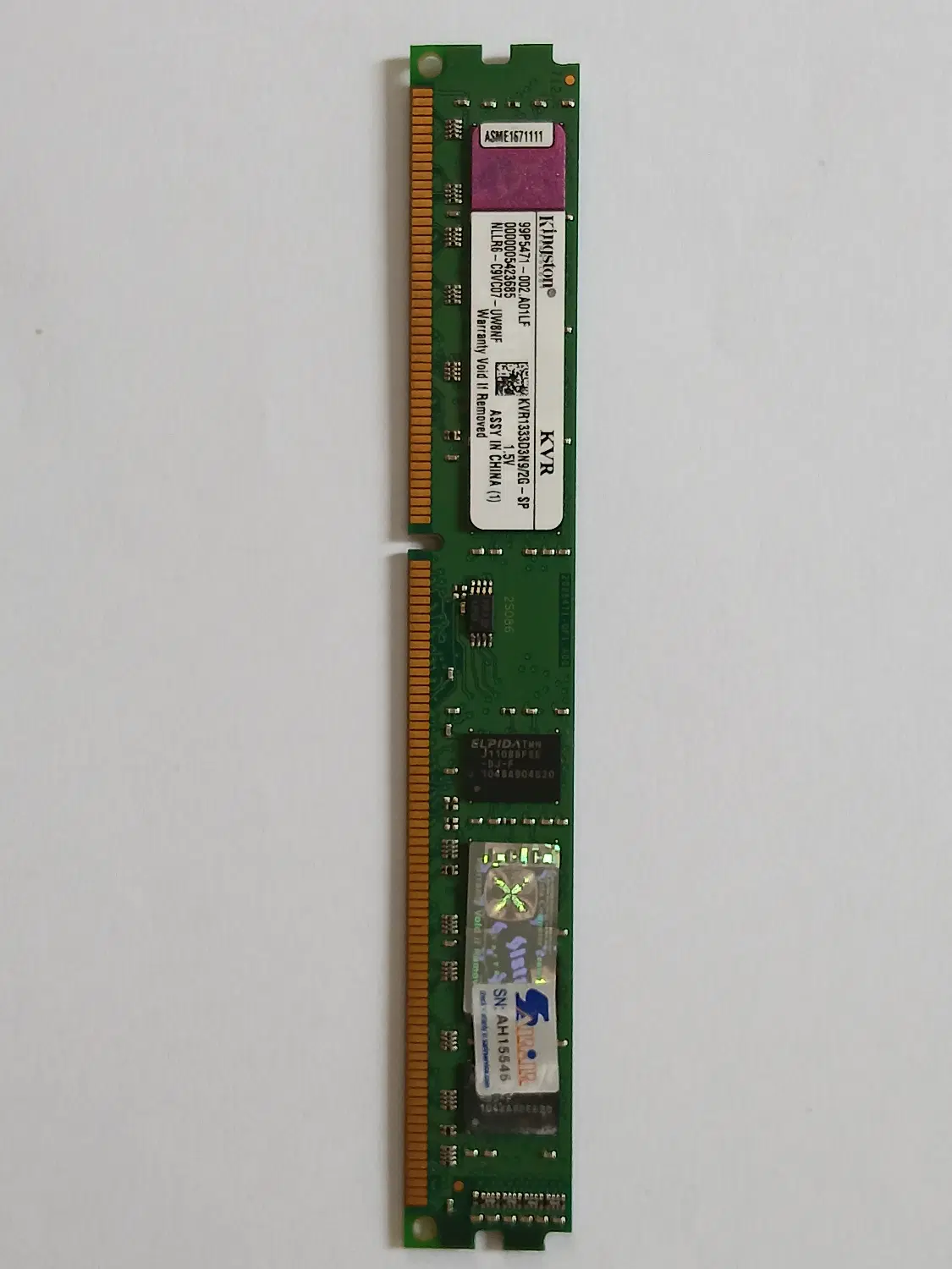 رم Kingston 2 gb ddr2|قطعات و لوازم جانبی رایانه|اسلامشهر, شهرک قائمیه|دیوار