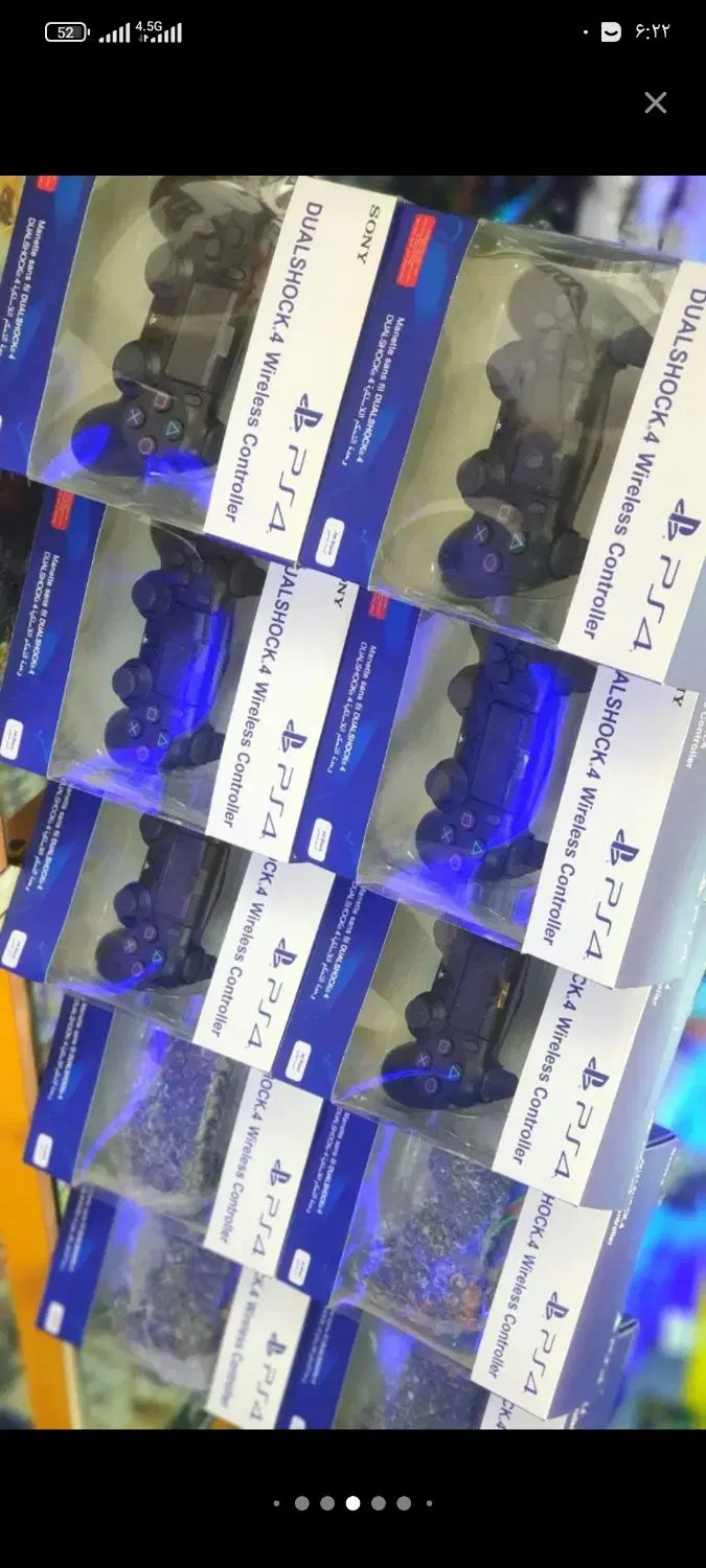 دسته ps4|کنسول، بازی ویدئویی و آنلاین|خرم‌آباد, |دیوار