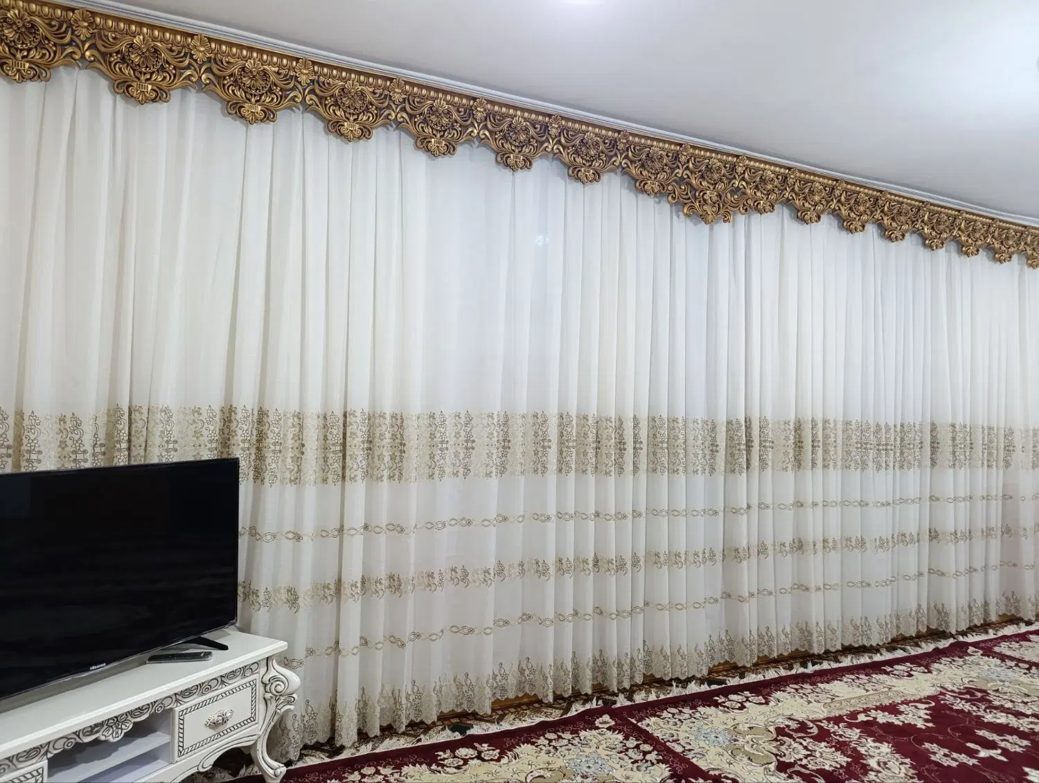 پرده|پرده، رانر، رومیزی|آبدانان, |دیوار