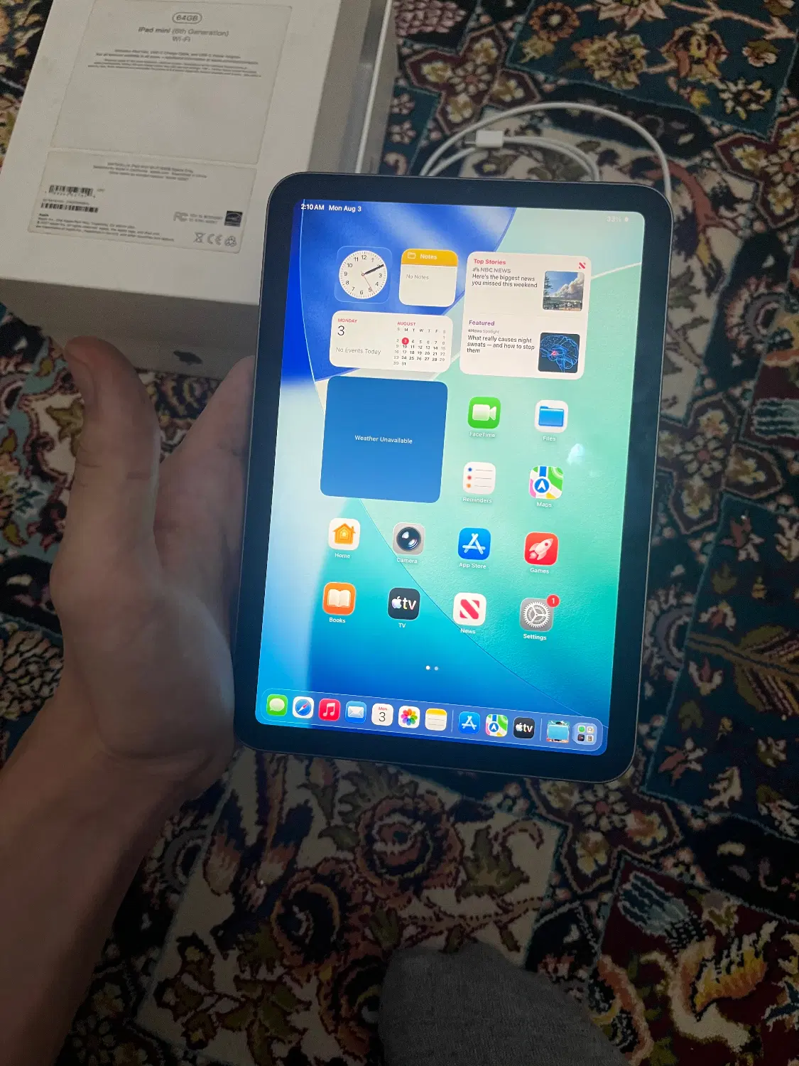 iPad mini 6 در حد نو|تبلت|شهریار, شهریار|دیوار