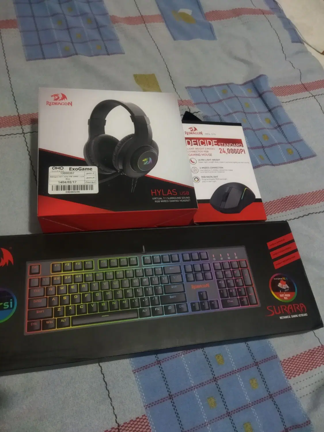 redragon m816 k582 h371|قطعات و لوازم جانبی رایانه|سبزوار, امیر کبیر|دیوار