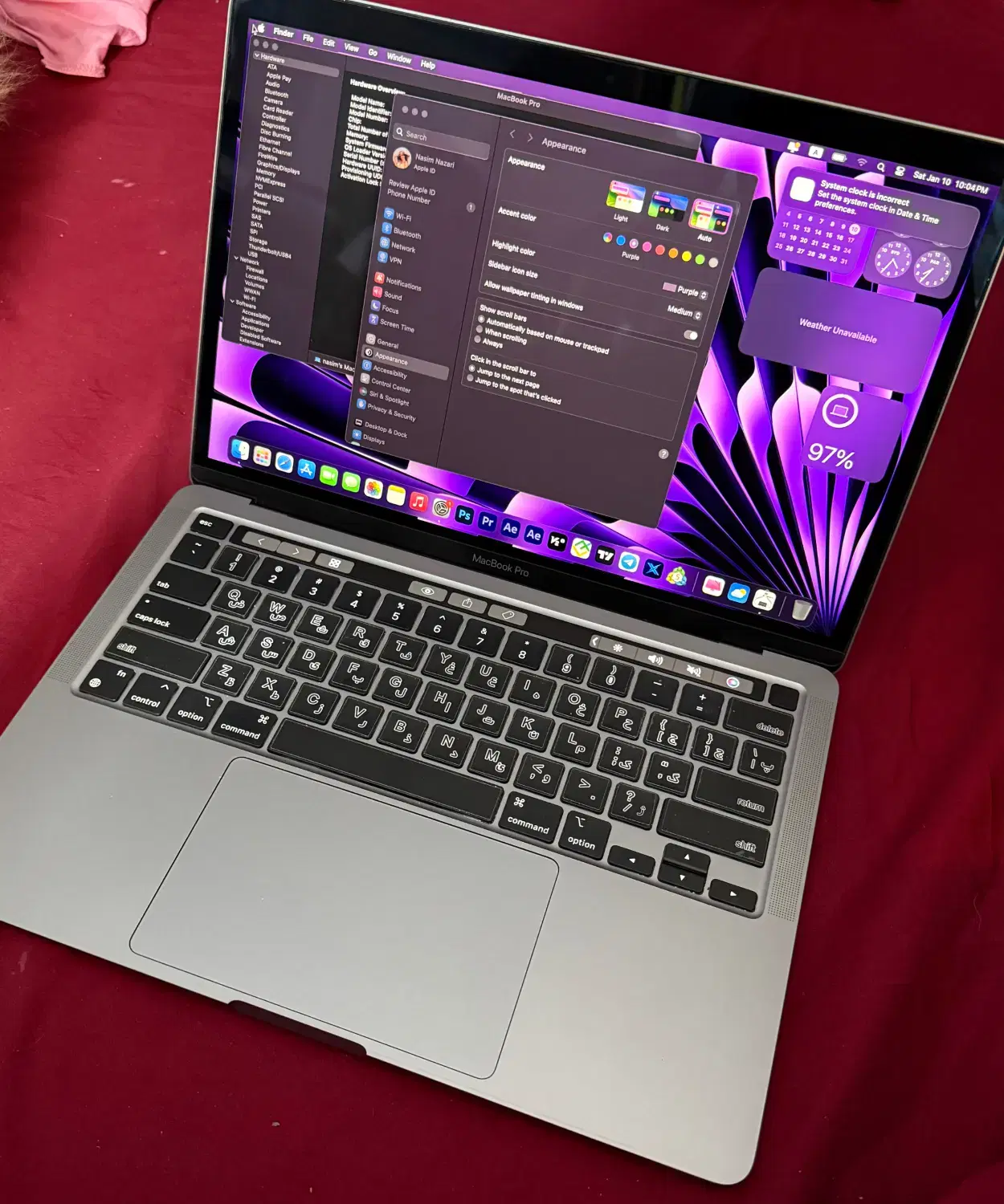 Macbook pro 2022|رایانه همراه|کرج, شهرک آسمان|دیوار