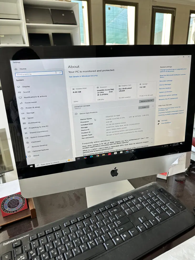 Imac 2011|رایانه رومیزی|اصفهان, آفاران|دیوار