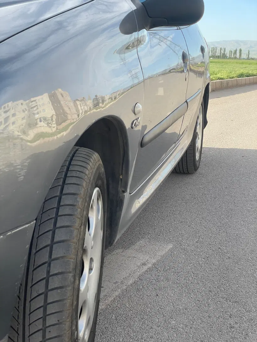 206 Sd v8 بی رنگ|خودرو سواری و وانت|قزوین, |دیوار
