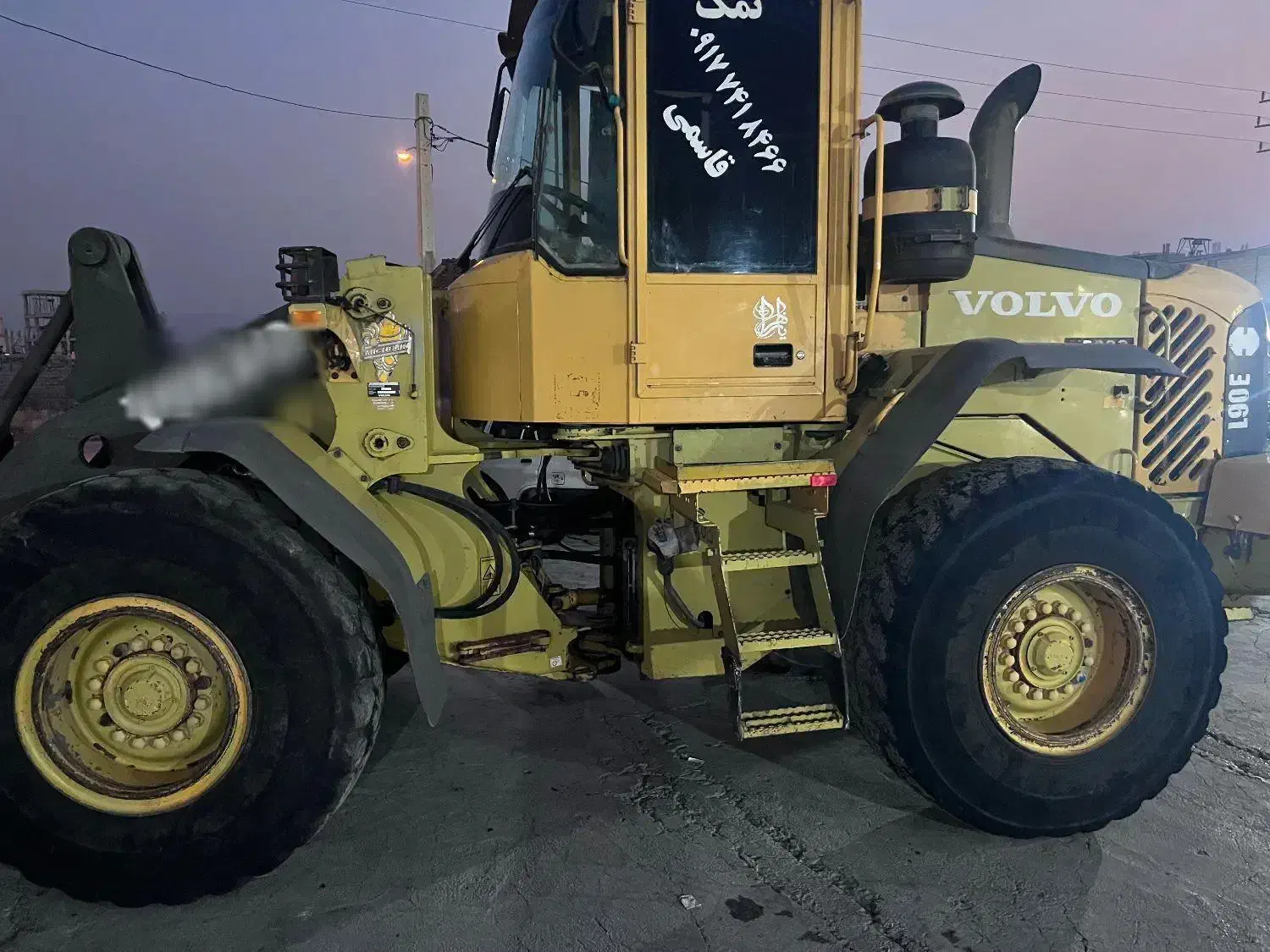 اجاره لودر وکمپریسی  ولوو|خودرو سنگین|یاسوج, |دیوار