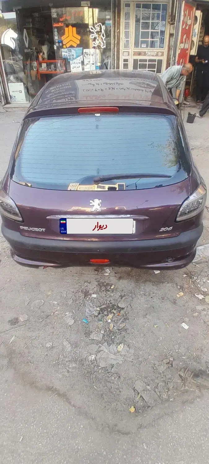206 تیپ۵|خودرو سواری و وانت|کرمانشاه, |دیوار