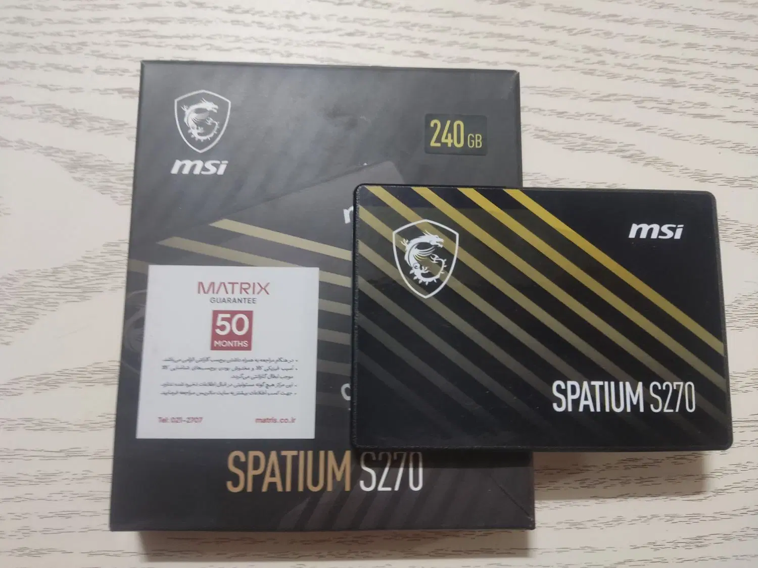 ssd msi 240|قطعات و لوازم جانبی رایانه|مشهد, شریف|دیوار