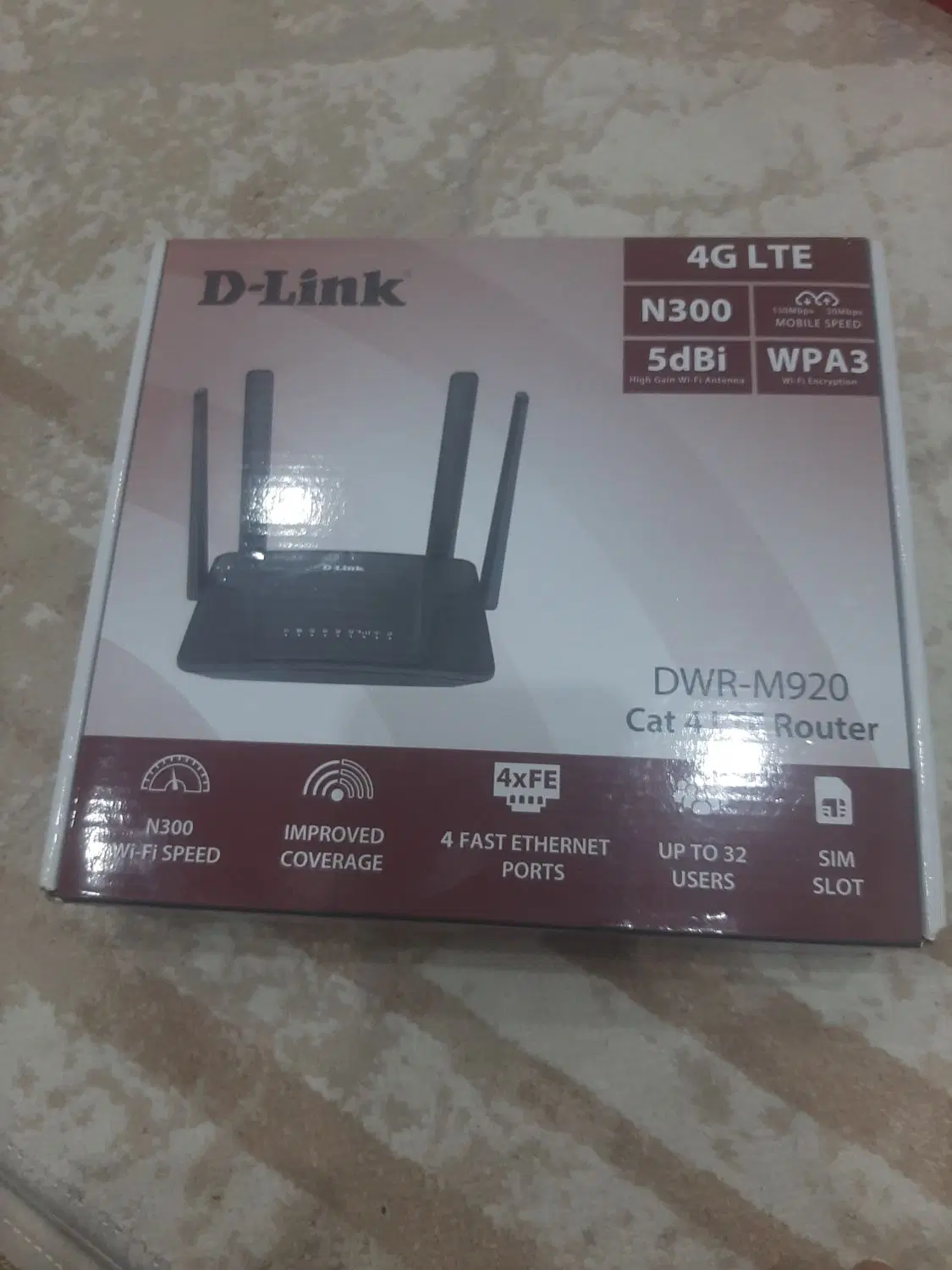 D-Link 4GLTE|مودم و تجهیزات شبکه|شهر ری, دیلمان|دیوار
