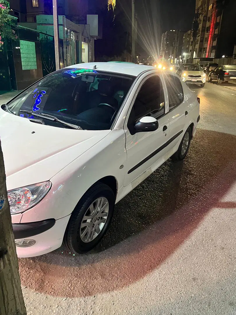 206 SD V8|خودرو سواری و وانت|شیراز, سیاه سنگ|دیوار
