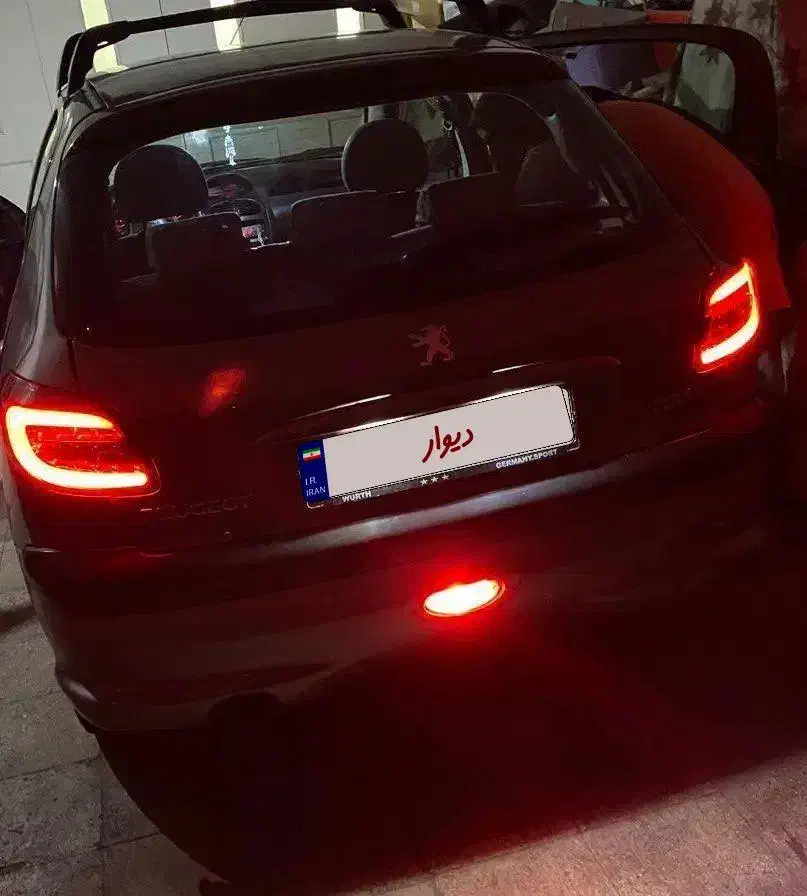 پژو 206 تیپ2|خودرو سواری و وانت|تهران, نظام‌آباد|دیوار