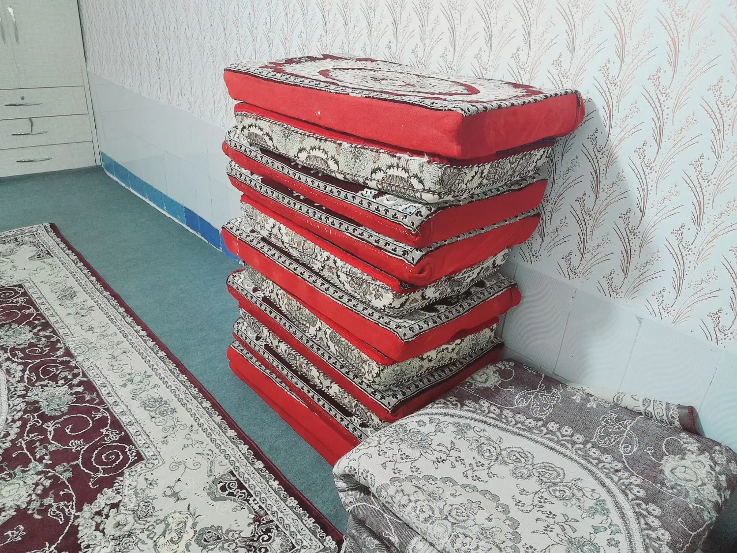 فرش|فرش|سروآباد, |دیوار