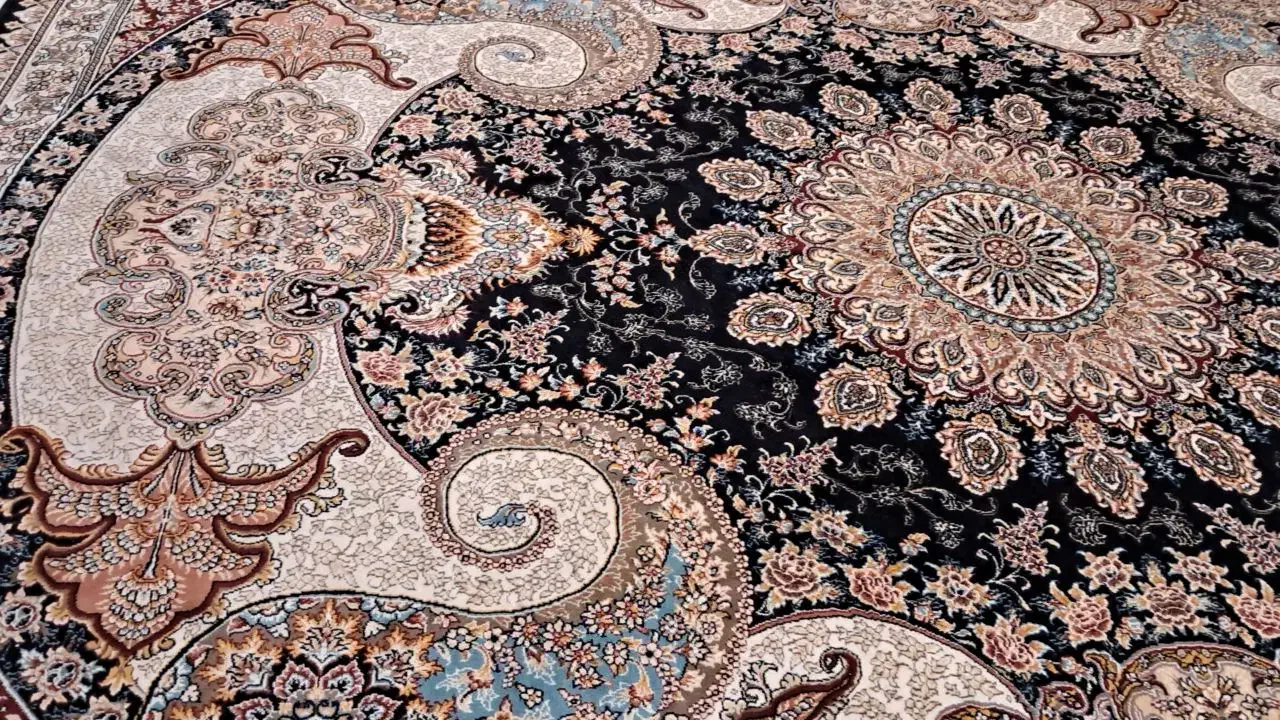 یه جفت فرش ۹متری نگین مشهد سورمه ای|فرش|نظرآباد, رسالت|دیوار