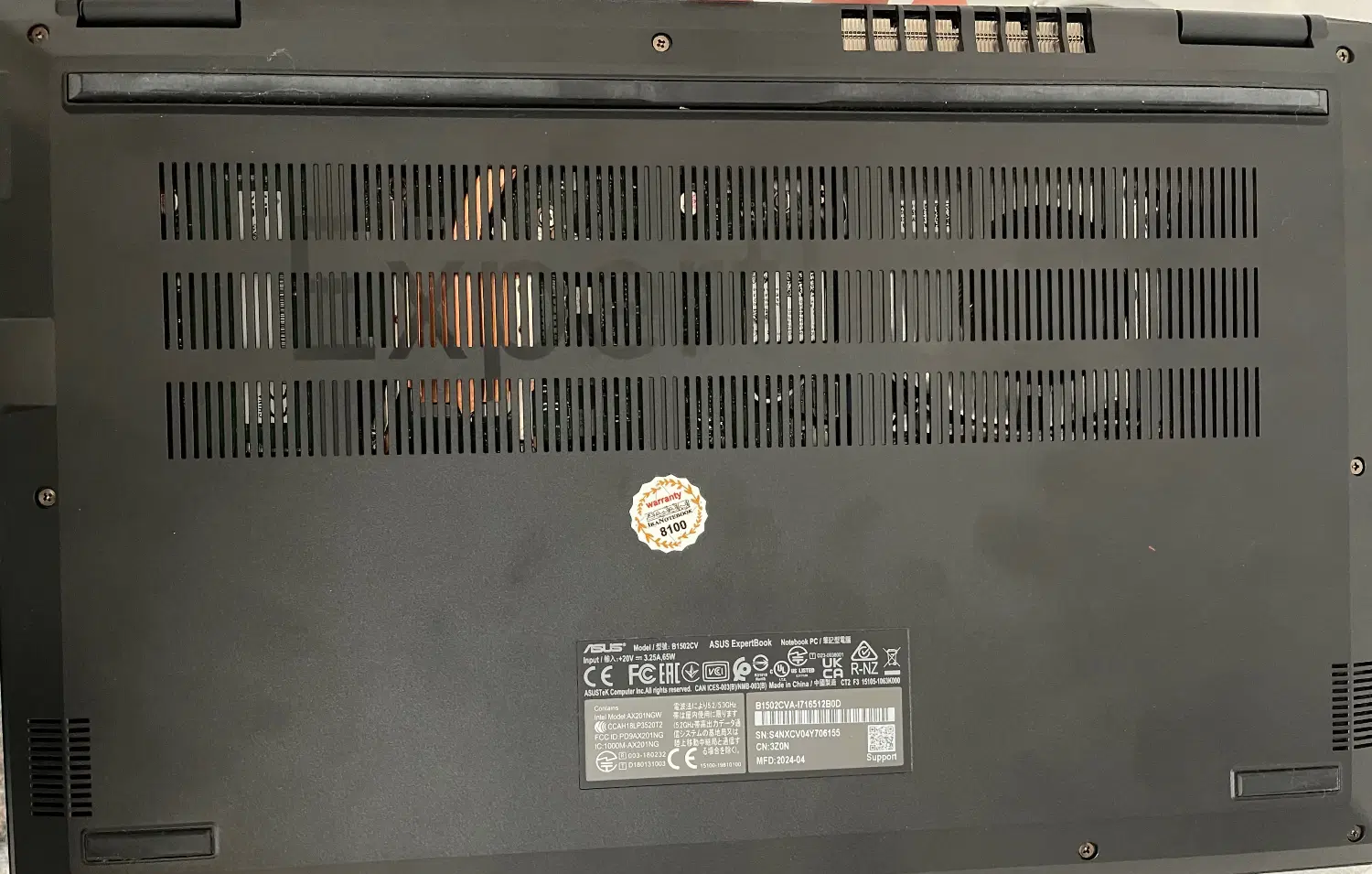 لپ‌تاپ Asus ExpertBook B1 B1502CVA|رایانه همراه|تهران, هفت حوض|دیوار