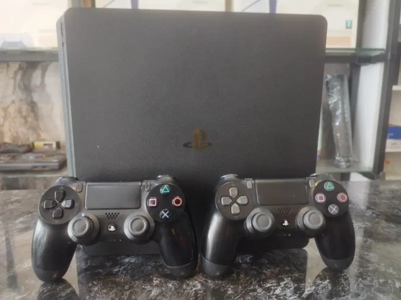 Ps4 slim|کنسول، بازی ویدئویی و آنلاین|کرج, شاهین‌ویلا|دیوار