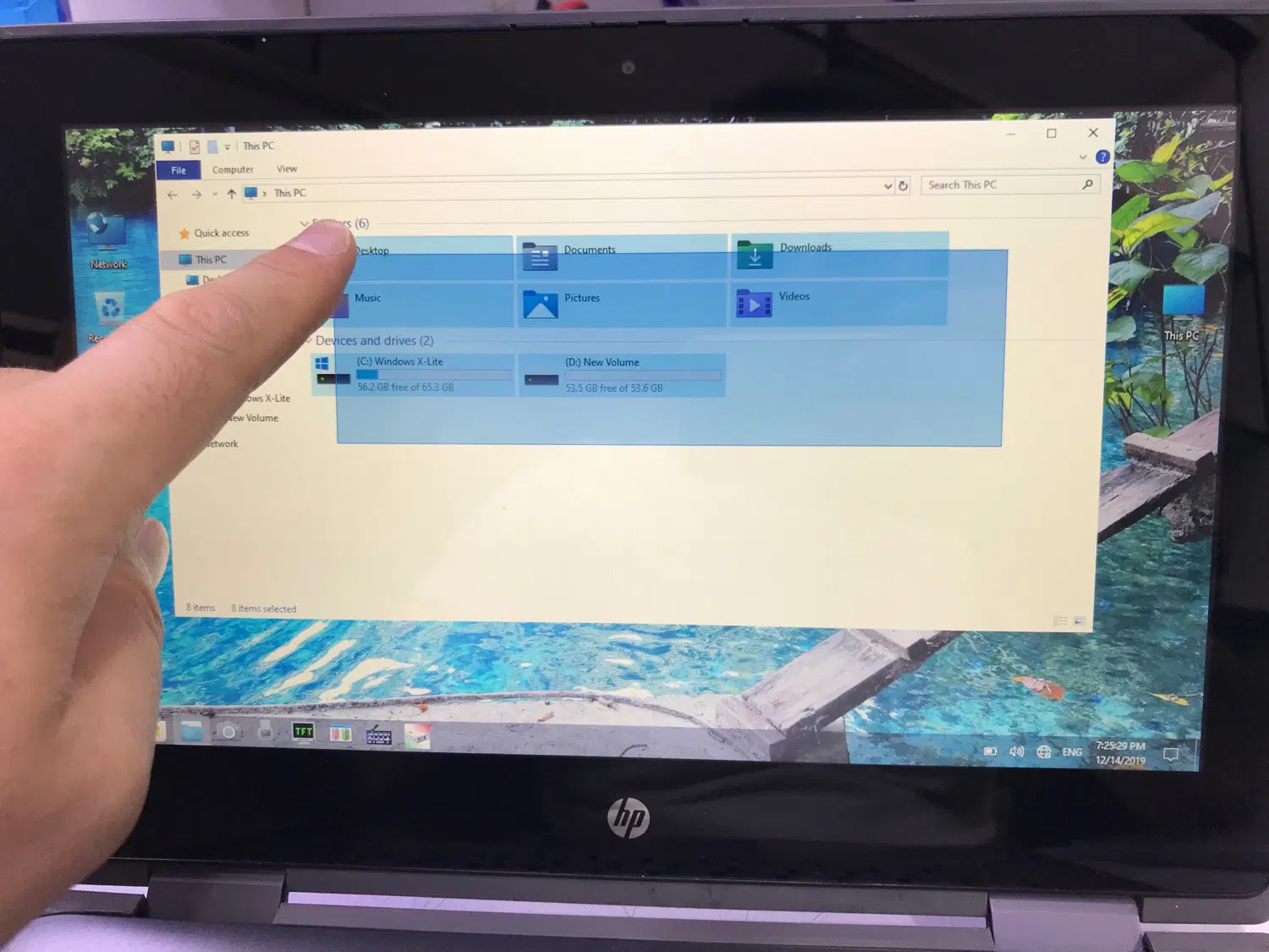 HP ProBook X360 نسل 10|رایانه همراه|تهران, فردوس|دیوار
