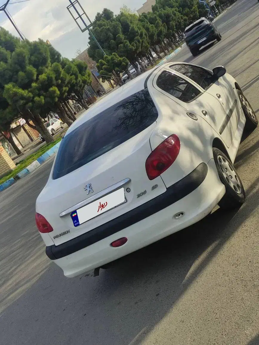 206sd v8|خودرو سواری و وانت|تبریز, |دیوار