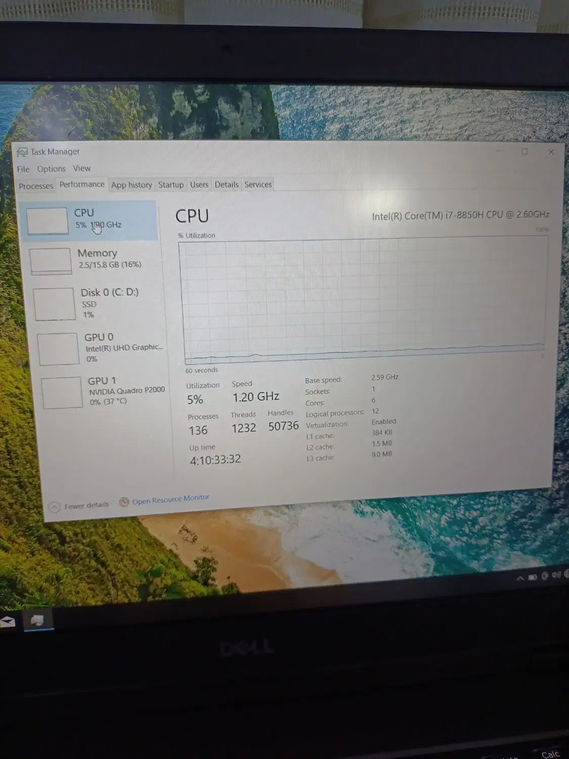 لپتاپ DELL Precision 7530|رایانه همراه|مشهد, سعد آباد|دیوار