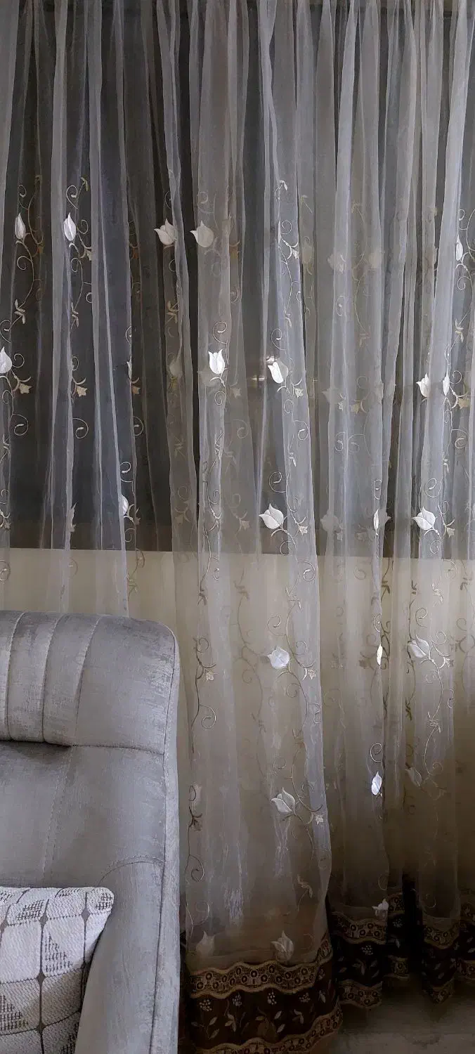 پرده حریر|پرده، رانر، رومیزی|تهران, پاسداران|دیوار